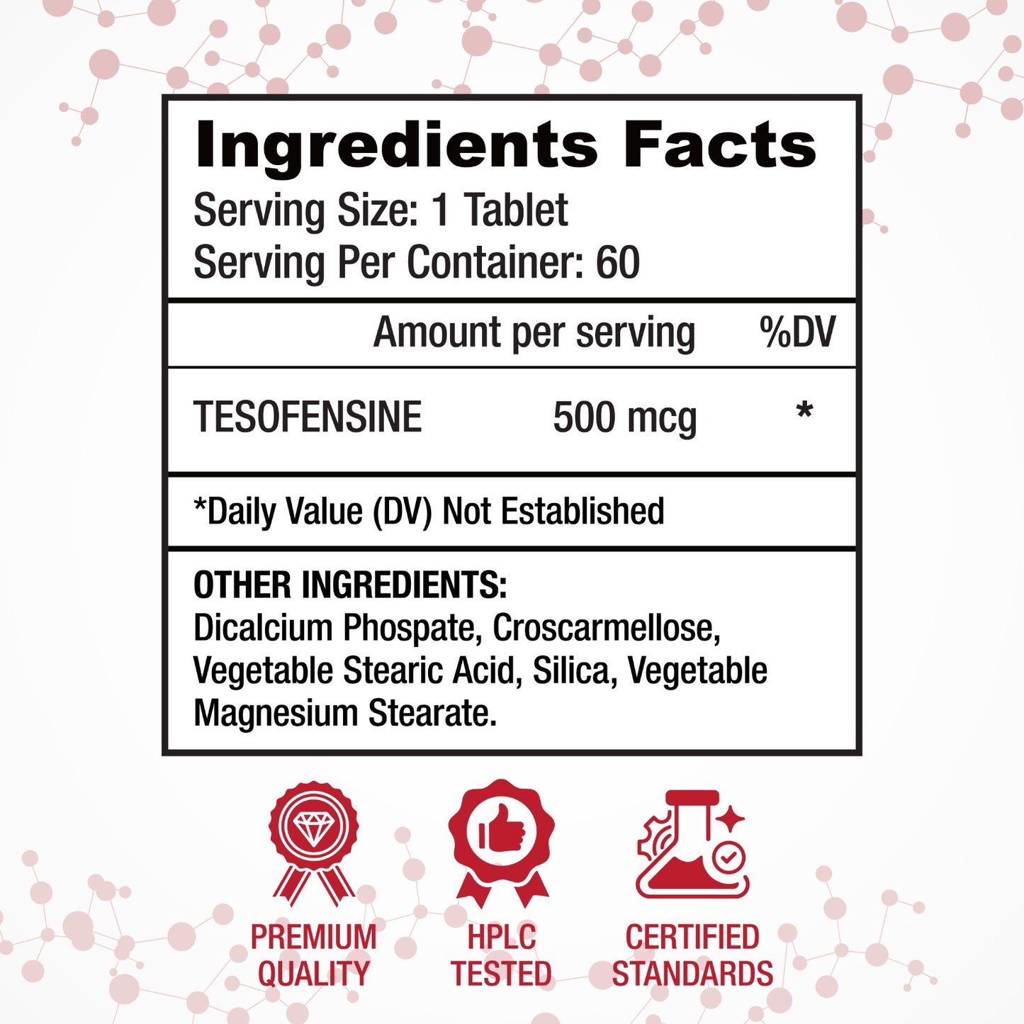 TESOFENSINE TABLETS