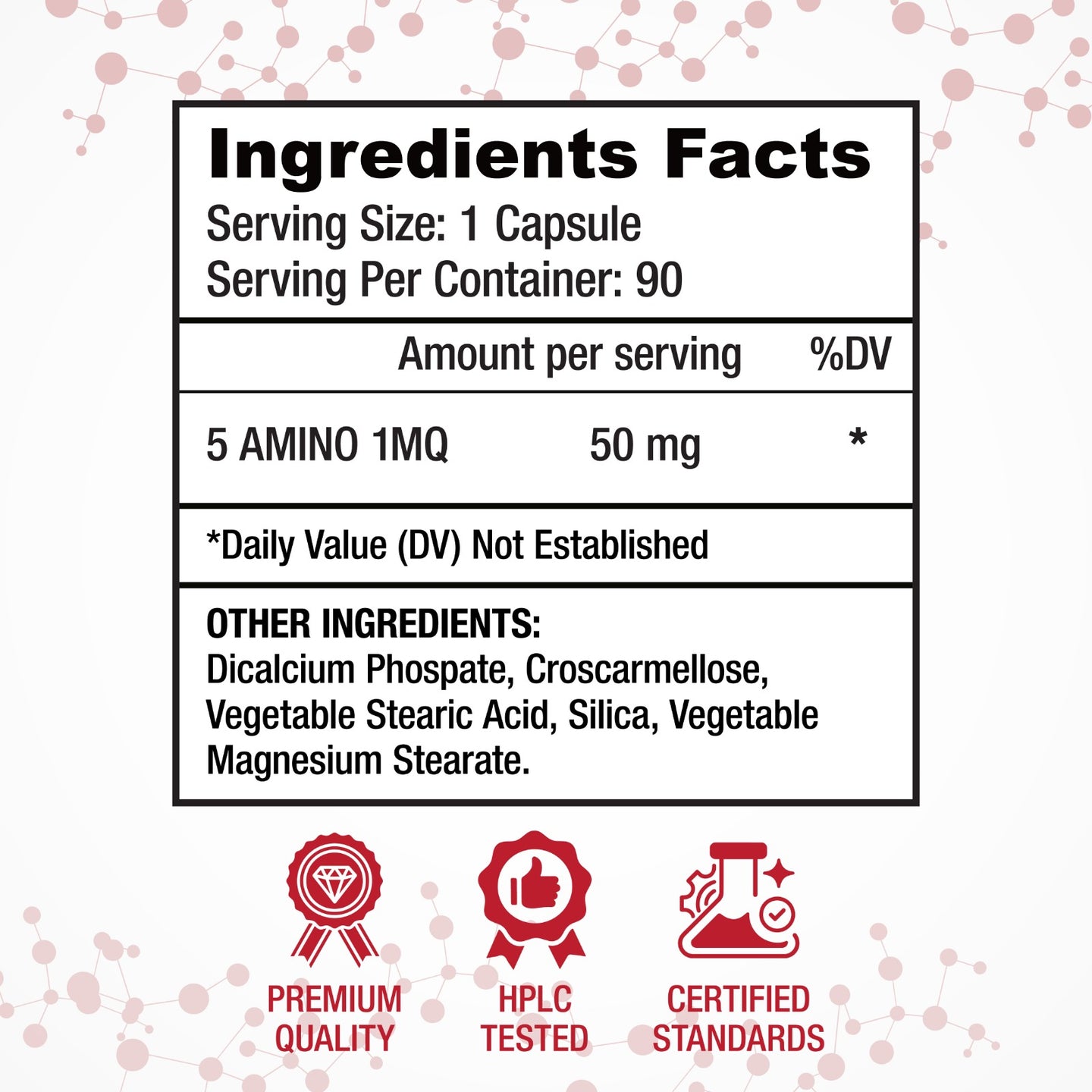 5-AMINO-1MQ 50mg Genetic Research 5-AMINO-1MQ 50mg Genetic Research
